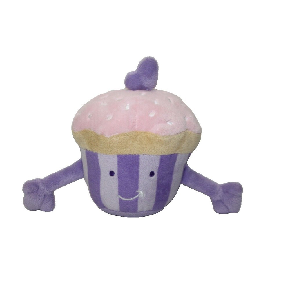 Circo Cupcake Mini Pillow Purple Striped Pink Top Sprinkles Plush Stuffed Animal